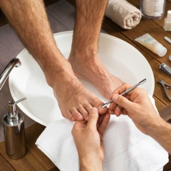 Men Manicure & Pedicure